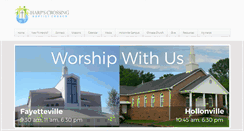 Desktop Screenshot of harpscrossing.com